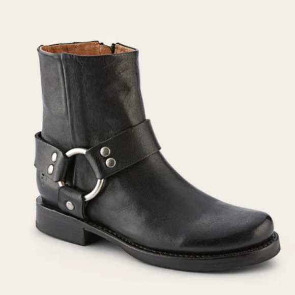 Frye Shoes - FRYE Veronica Harness Short Leather Boot